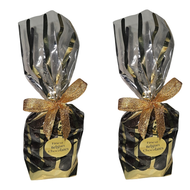 Whole Figs Covered In Belgian Dark Chocolate Gift Box Duva Chocolates 360g